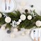 Flocked Ornaments for Christmas Tree Decorations - 28pcs Cream Velvet Ball Ornament for Xmas Holiday Decor - Plastic Shatterproof Christmas Ornaments Bulk Visit the VTYEPOU Store